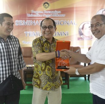 Jadi Narasumber di Temu Alumni UNM, Deng Ical Ungkap Gagasan Dewan Kota