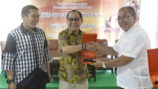 Jadi Narasumber di Temu Alumni UNM, Deng Ical Ungkap Gagasan Dewan Kota