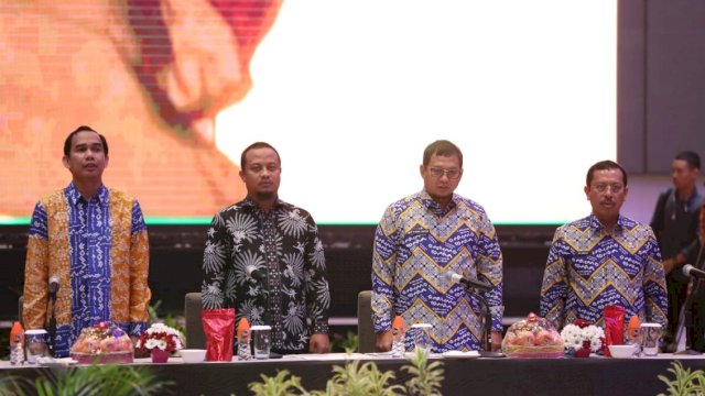 Rapat Koordinasi Program Prioritas Tahun 2020 dan Evaluasi Kinerja Tahun 2019 Pemkot Makassar di Hotel Four Points Sheraton Makassar, Kamis (06/02/2020).