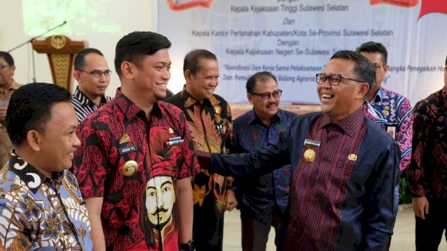 Kejati dan BPN Sulsel Teken MoU, Adnan: Langkah Baik Dalam Percepatan Pembangunan