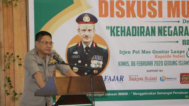 Jadi Narasumber di Dialog Muballig IMMIM, Kapolda Sulsel Gambarkan Kehadiran Polisi di Masjid