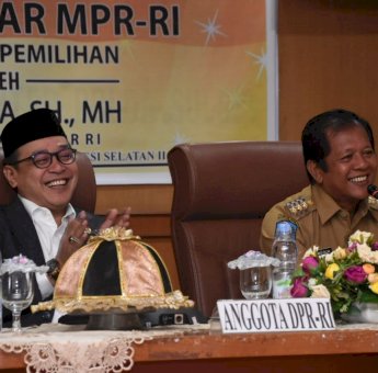 Anggota DPR RI Supriansa Sosialisasi Empat Pilar, Seluruh Unsur Forkopimda Soppeng Hadir