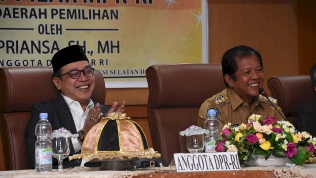 Anggota DPR RI Supriansa Sosialisasi Empat Pilar, Seluruh Unsur Forkopimda Soppeng Hadir