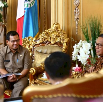 Pj Walikota Iqbal Suhaeb Temui Gubernur Sulsel, Bahas Hari Kebudayaan
