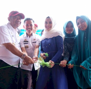 Resmikan Dua Posyandu di Bontonompo, Ini Harapan Ketua PKK Gowa