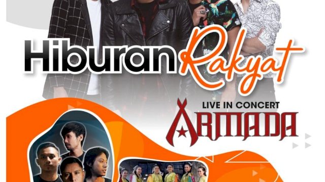 Siap-siap! Masyarakat Soppeng Akan Dihibur Armada Band