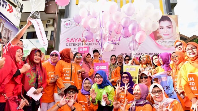 Istri Gubernur Sulsel Ingatkan Pentingnya Deteksi Kanker Sejak Dini