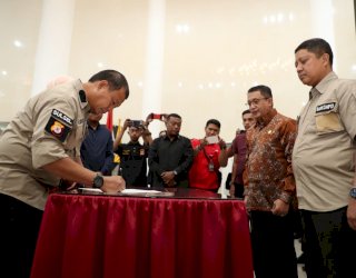 Iqbal Suhaeb lantik Bankompol Kamtibmas Makassar, Ini Pesannya