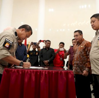 Iqbal Suhaeb lantik Bankompol Kamtibmas Makassar, Ini Pesannya