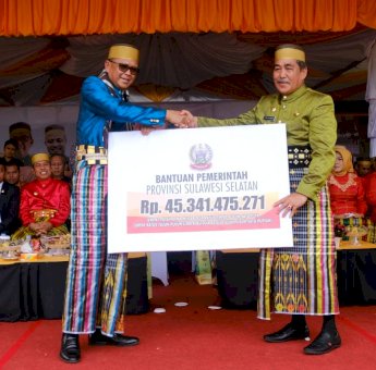 Nurdin Abdullah Sebut Sidrap Akan Jadi Lumbung Pangan Dunia