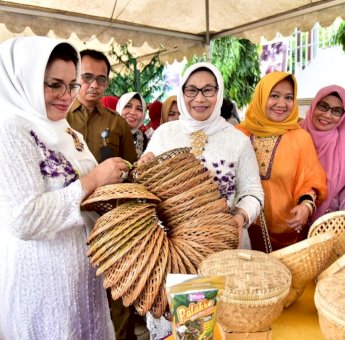 Lies F Nurdin Kunjungi Sanggar Kegiatan Dusun Penja di Enrekang