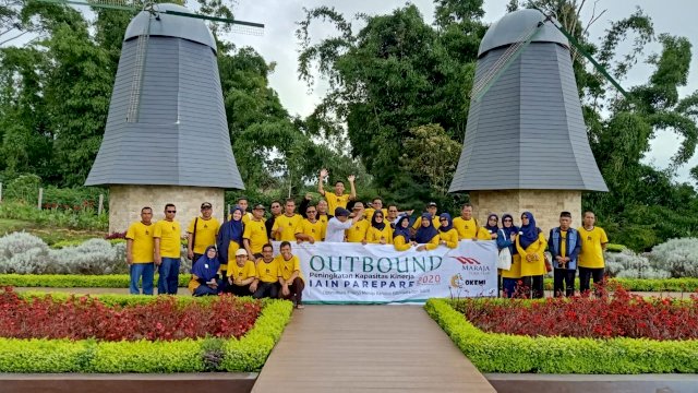 IAIN Parepare Gelar Edukasi Wisata di The Blooms Garden Bedugul Bali