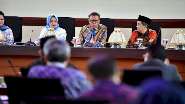 Dikunjungi DPD RI, Nurdin Abdullah Paparkan Capaian Selama Pimpin Sulsel