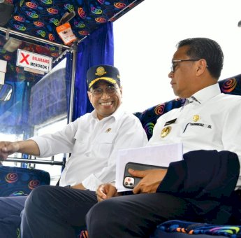 Gubernur Sulsel dan Menteri Perhubungan Tinjau Pembangunan Bandara Buntu Kunik dan Lagaligo Bua