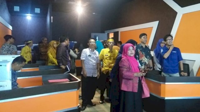 Diskominfo Barru Belajar Jaringan di Diskominfo Soppeng