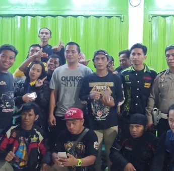 AKBP Boy Samola Ajak Komunitas Motor di Gowa Jadi Pelopor Keselamatan Lalu Lintas