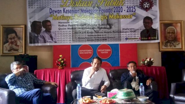 Gelar Diskusi, DKM Angkat Tema ‘Matinya Budaya Bugis Makassar’