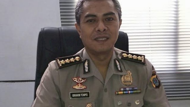 Kabid Humas Polda Sulsel, Kombes Pol Ibrahim Tompo.