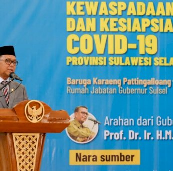 Cegah Virus Corona, Nurdin Abdullah Imbau Warga Tak Bersentuhan Fisik