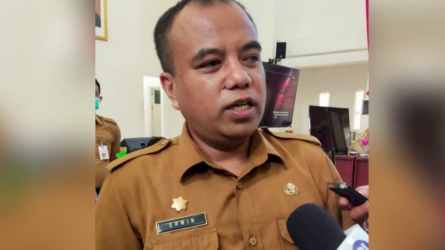Ketua Bidang Komunikasi dan Informatika Pemprov Sulsel, Erwin.