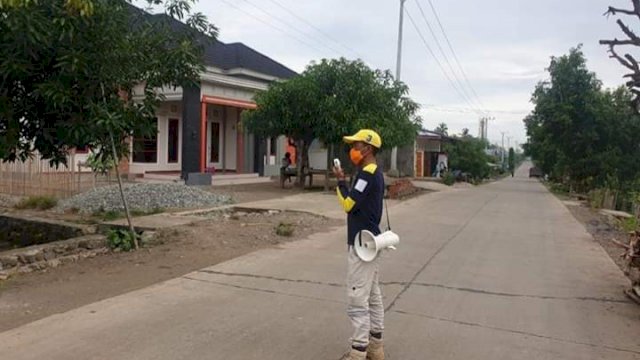 Begini Upaya Pemdes Labokong Soppeng Cegah Penyebaran Virus Corona