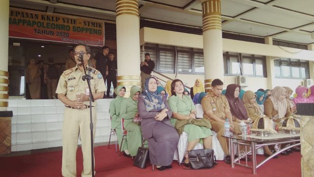 Tiga Kecamatan di Soppeng Ditempati KKLP Stie Stimik Lamappapoleonro