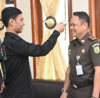 Kegiatan di Kantor Bupati Soppeng Diawali Dengan Screening Suhu Tubuh