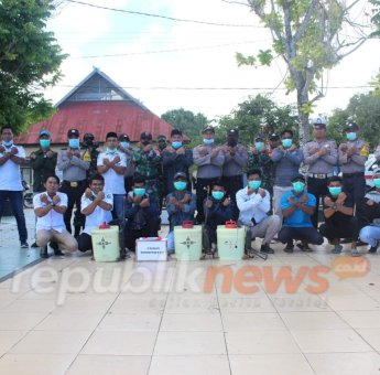 Bobi Ertanto Apresiasi Langkah Polsek Mawasangka dan Mahasiswa USN Cegah Penyebaran Virus Corona