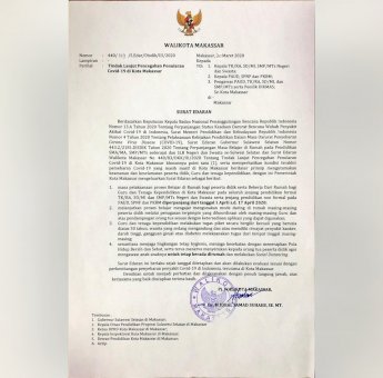 Pemkot Makassar Perpanjang Masa Belajar Jarak Jauh SD dan SMP Hingga 17 April 2020