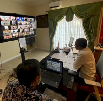 Gubernur NA Ajak Kolaborasi Organisasi Sosial dan PTS di Sulsel Ikut Serta Penanganan Covid-19