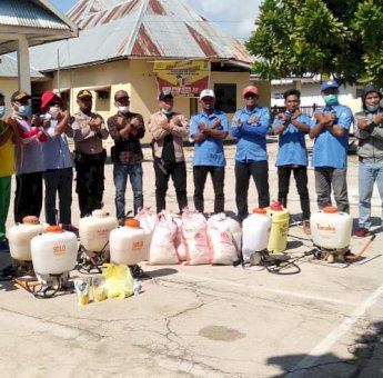 Cegah Penyebaran Virus Corona di Talaga Raya, Ketua DPRD Bobi Ertanto Gandeng KNPI dan PDAM