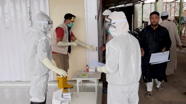 24 Jama’ah Tabligh Asal India di Kabupaten Gowa Jalani Rapid Test