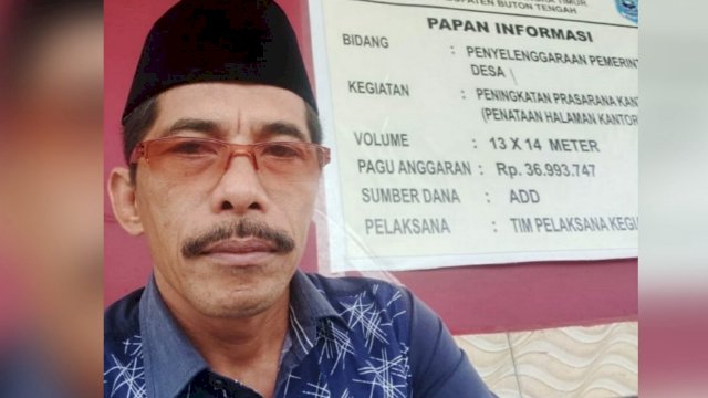 Koordinator TAPM P3MD Kabupaten Buton Tengah, La Ode Hayati.