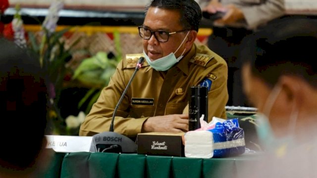 Gubernur Sulsel, Prof. Nurdin Abdullah.