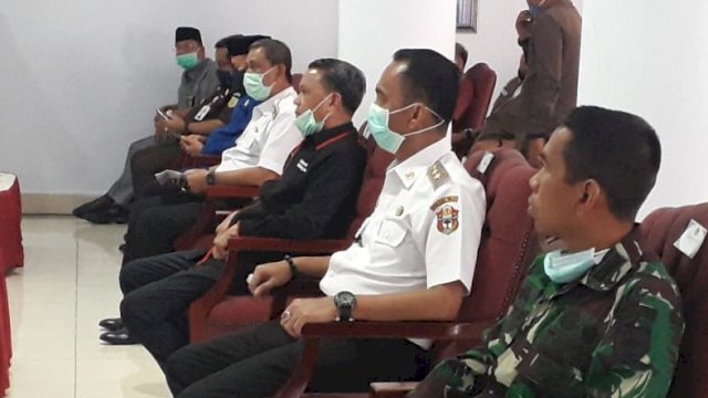 14 Camat di Wajo Berdialog Dengan Gubernur Sulsel Bahas Pencegahan Virus Corona