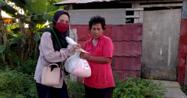 Gandeng HMI, Pertamina Bantu Pekerja Harian dan Masyarakat Gowa yang Terdampak Covid-19