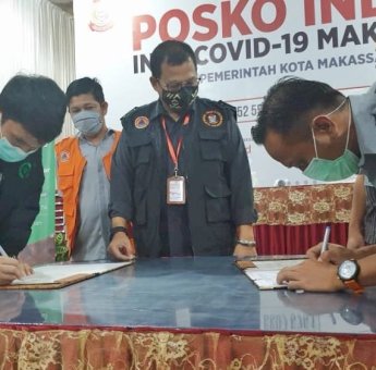 Tingkatkan Pelayanan Ke Masyarakat, PD Pasar Makassar Teken Kerjasama dengan Gojek