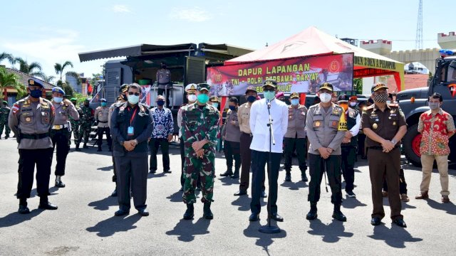 Pemprov Sulsel dan TNI/Polri Kompak Tangani Warga Terdampak Covid-19