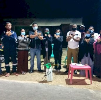 Malam Hari, La Ramo Tinjau Posko Siaga Covid-19 di Gerbang Masuk Buton Tengah