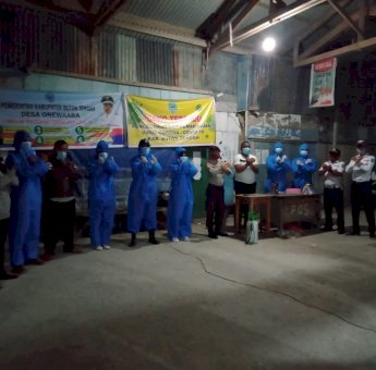 Dikeliling Daerah Zona Merah Penyebaran Covid-19, La Ramo Perketat Pintu Masuk Buteng