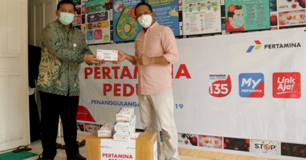 Pertamina Kembali Beri Bantuan APD di RS Rujukan Covid-19 di Makassar