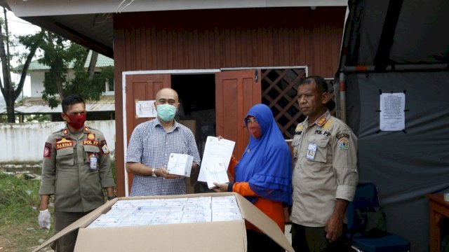 Terima bantuan 7.500 PCS Rapid-test dari PT. VDNI, Gugus Tugas Sultra Imbau Masyarakat Taat Rambu-rambu