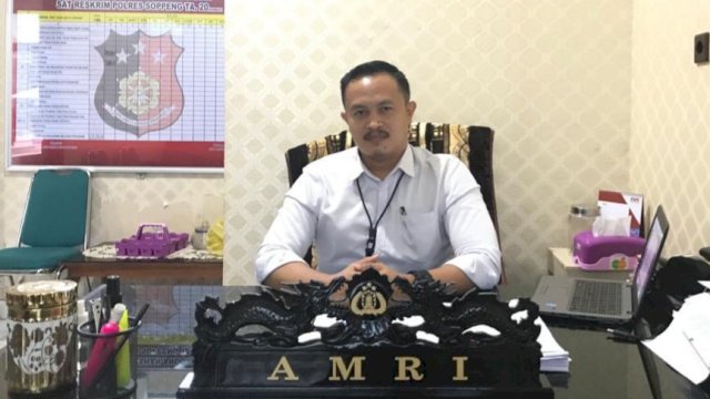 Kasat Reskrim Polres Soppeng, AKP Amri.