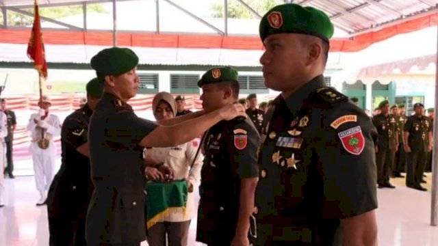 Komandan Kodim 1423 Soppeng, Letkol. Inf. Richard. M. Butar-butar.