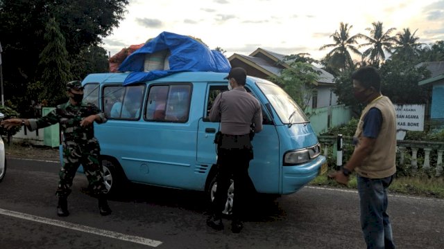 Masuk Bone Tak Punya Surat Keterangan Bebas Covid, Disuruh Pulang