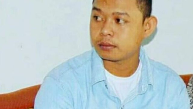 Ketua Eksternal PMII Sultra, Addin Lallidon.