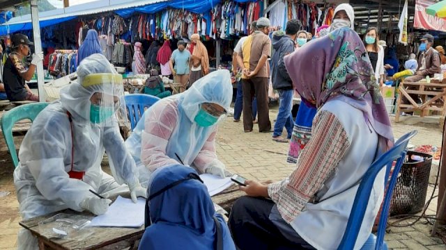 Hari Kedua Rapid Test Massal di Gowa, Ada 18 Ditemukan Reaktif