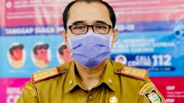 Juru bicara penanganan Covid-19 Kota Makassar, Ismail Hajiali.