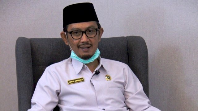 Kepala Kantor Wilayah Kementerian Agama Sulawesi Selatan, Anwar Abubakar.
