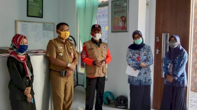 Ini Tujuan Kedatangan LO Gugus Tugas Covid-19 Sulsel di Media Center Soppeng